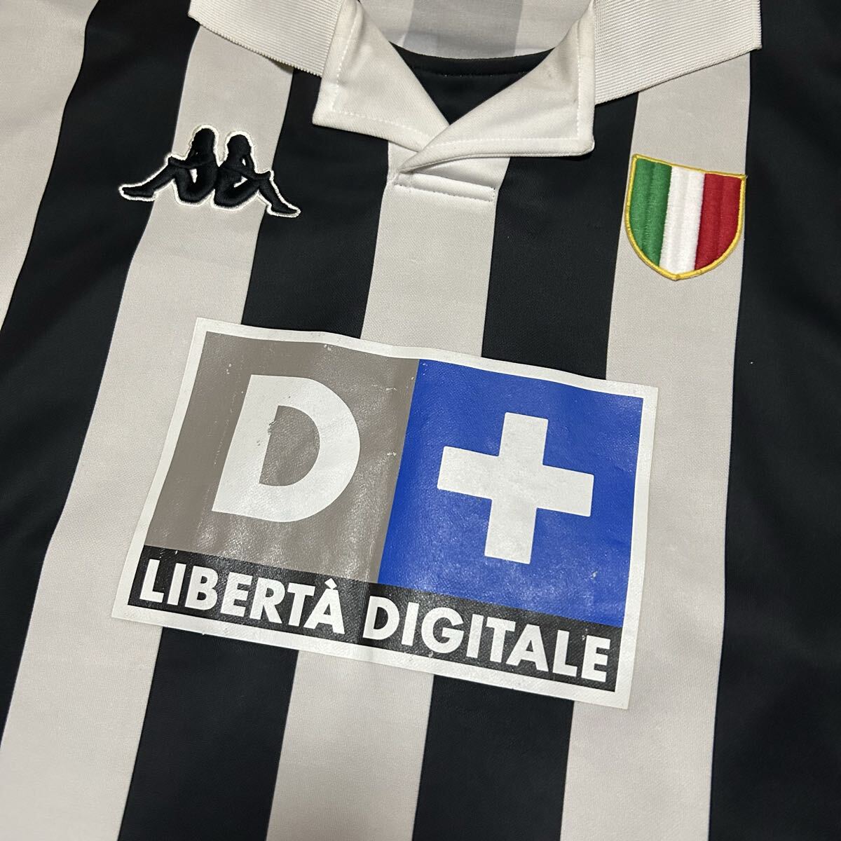 正規(guī)品 KAPPA 98-99 ユヴェントス ユニフォーム #21 ジダン フルバッチ ユーベ ルーマニア制 