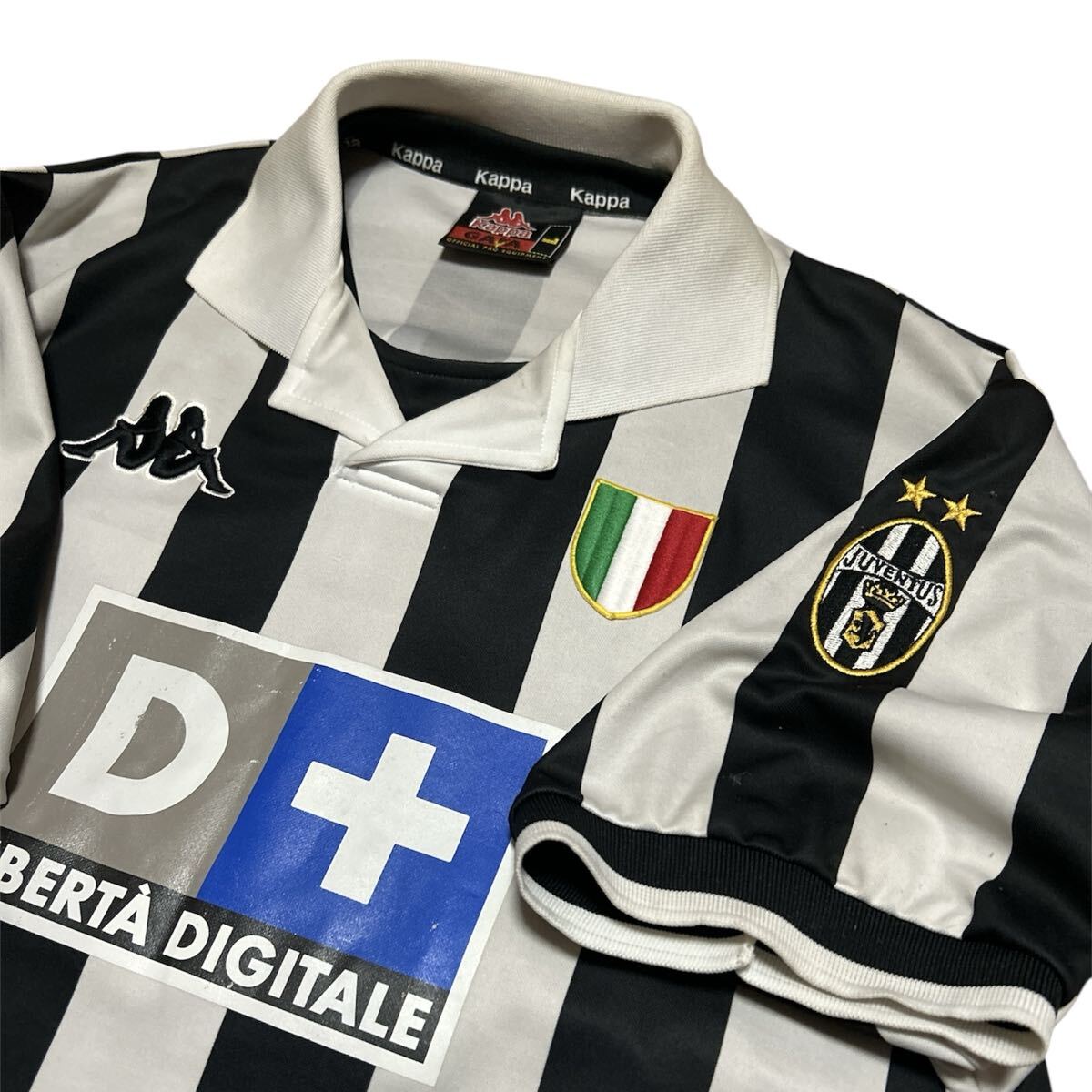 正規(guī)品 KAPPA 98-99 ユヴェントス ユニフォーム #21 ジダン フルバッチ ユーベ ルーマニア制 