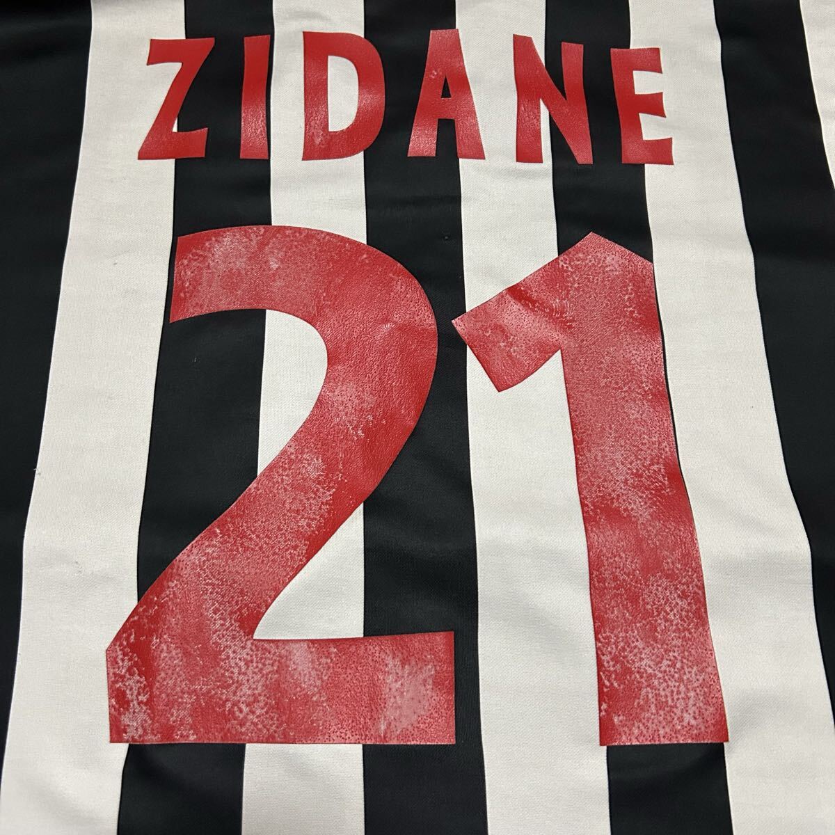 正規(guī)品 KAPPA 98-99 ユヴェントス ユニフォーム #21 ジダン フルバッチ ユーベ ルーマニア制 