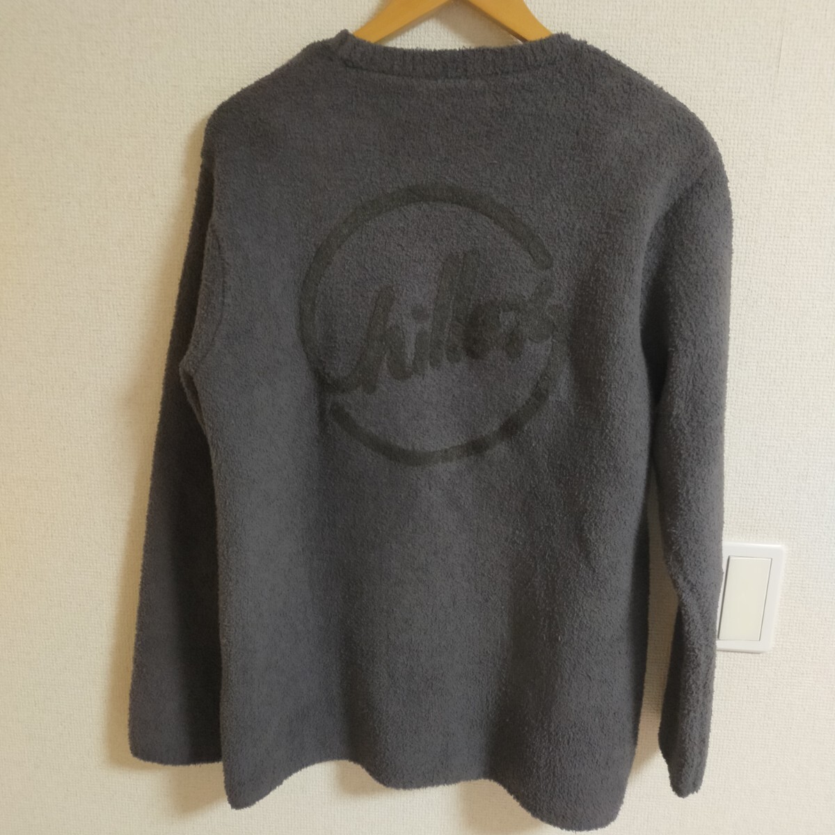 Chillax チラックス フリーストレーナー ポリエステル パイル風 M グレー_画像1