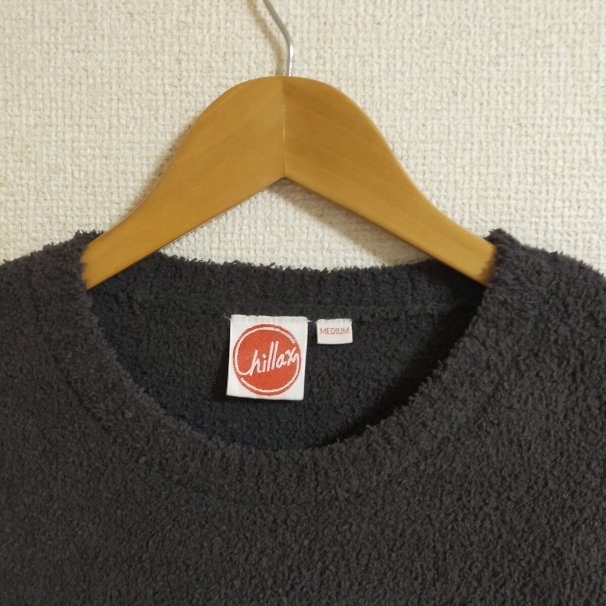 Chillax チラックス フリーストレーナー ポリエステル パイル風 M グレー_画像4