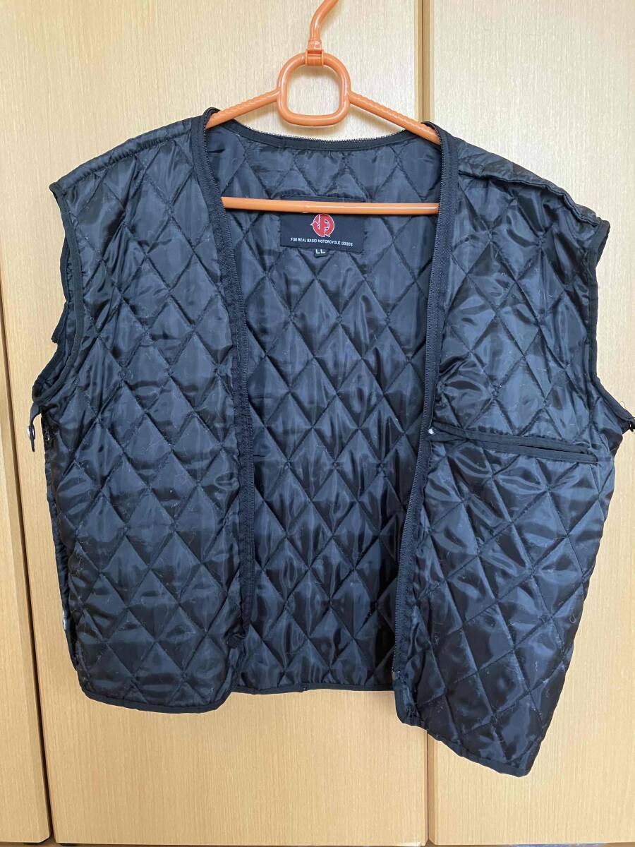 本革　レザーライダースジャケット　モトフィールド　【LL】_画像3