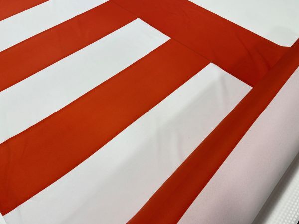 ▼三作▼新品　訳あり　紅白幕　2ｍ_画像2