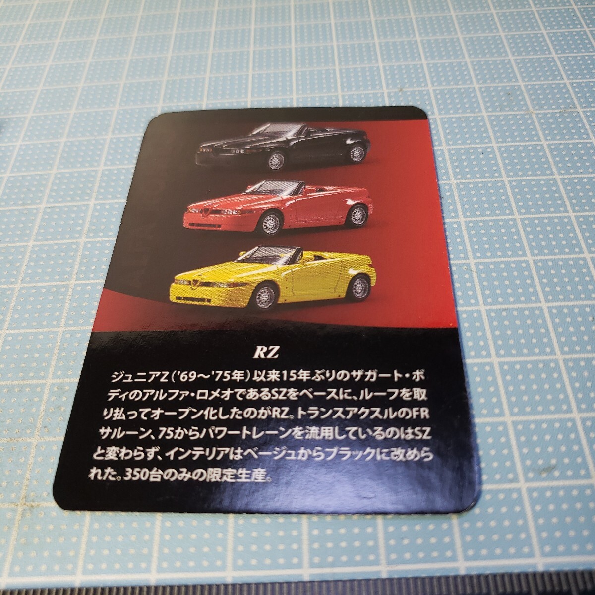 Kyosho 1/64 Alpha Romeo миникар коллекция Alpha Romeo RZ