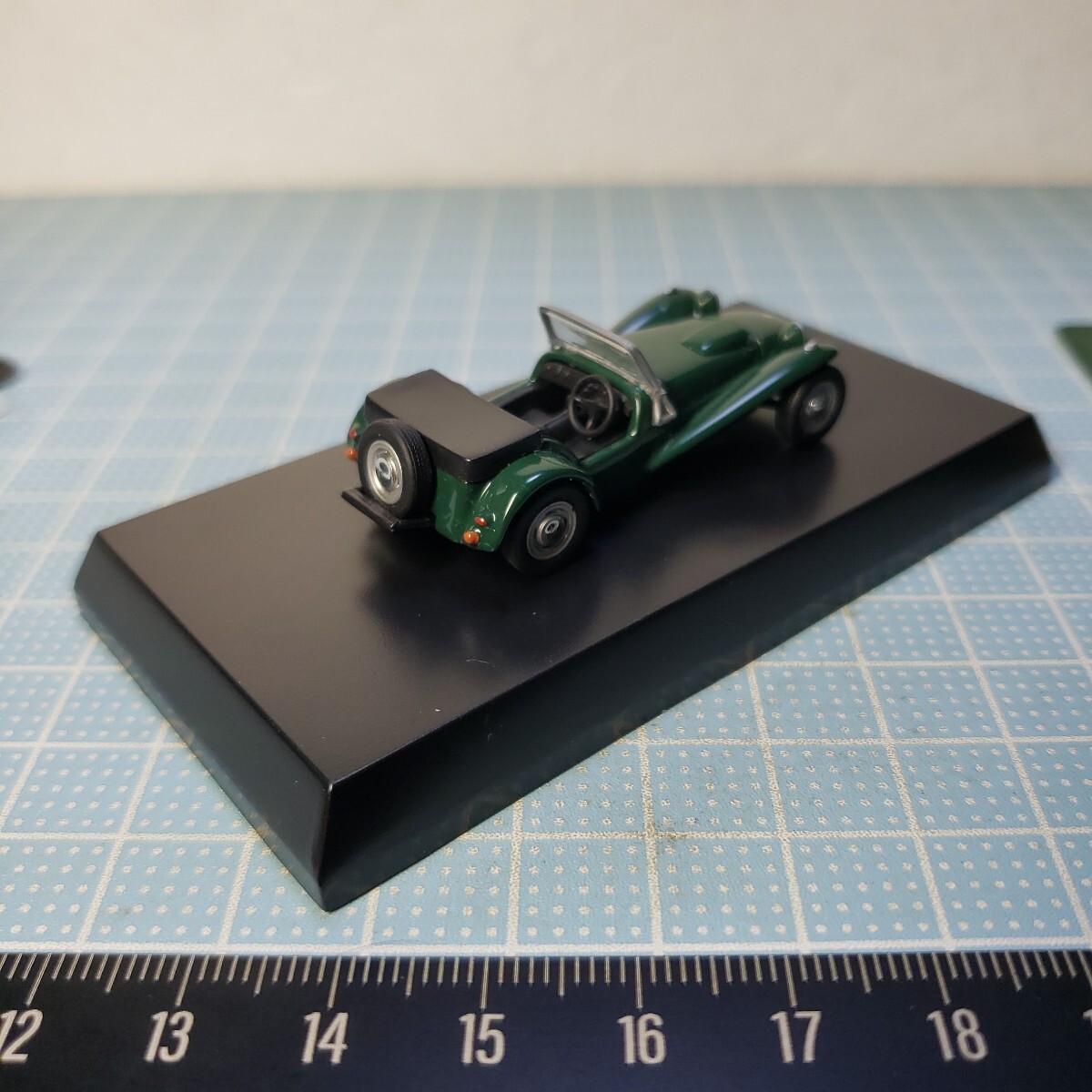  Kyosho 1/64 желтохвост салфетка машина миникар коллекция Lotus seven 