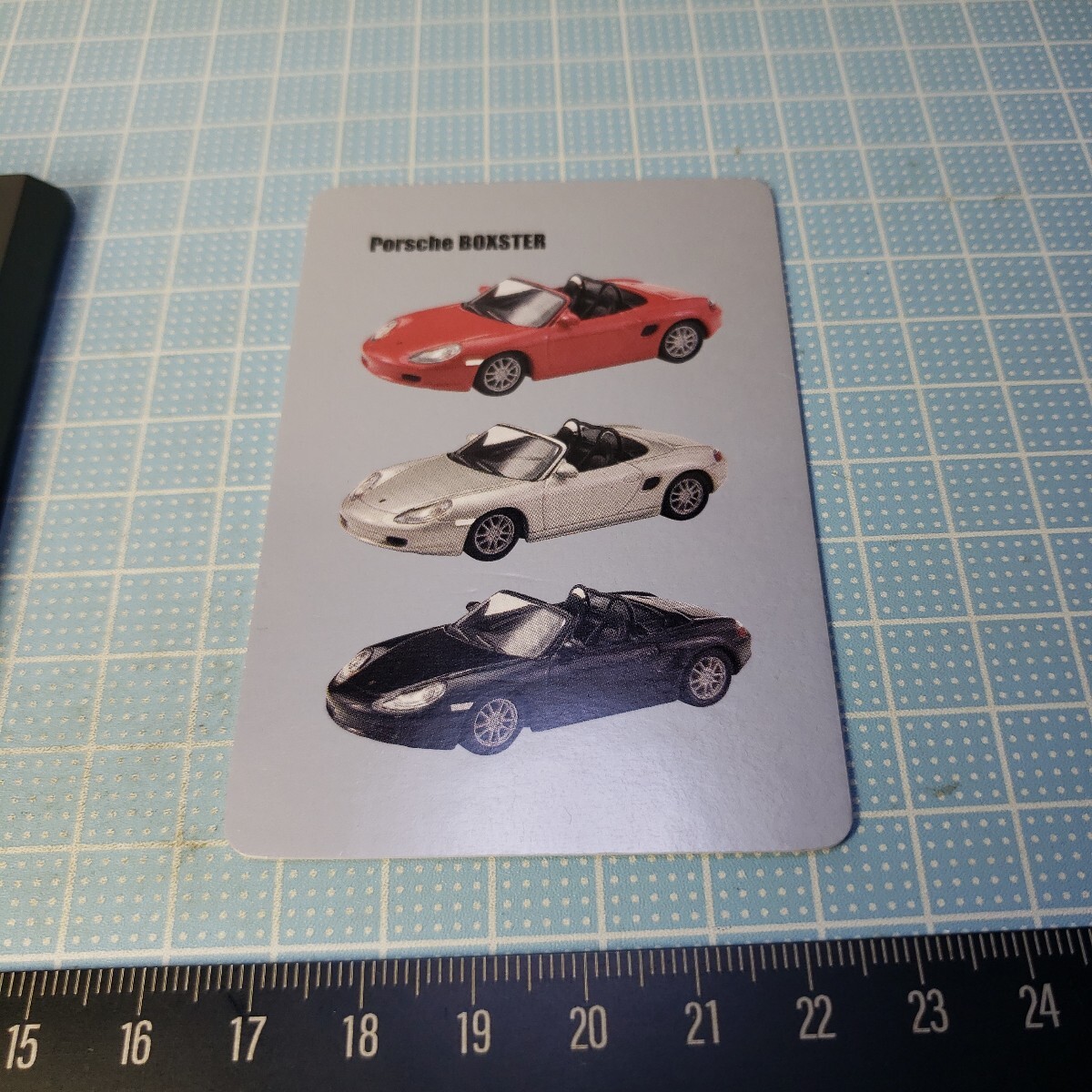 Kyosho 1/64 Porsche миникар коллекция PORSCHE BOXSTER красный