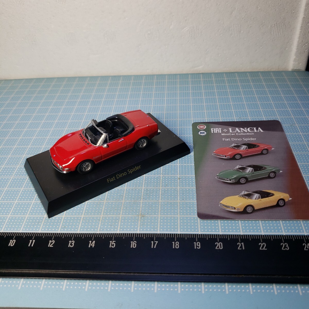  Kyosho 1/64 Fiat миникар коллекция Fiat Dino Spider красный 