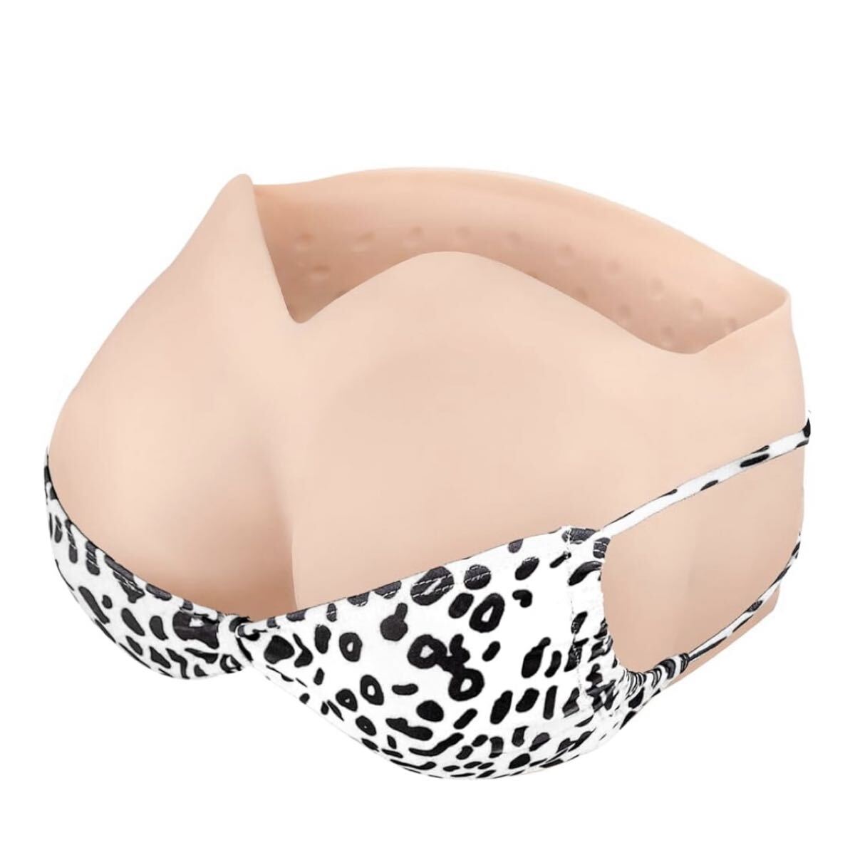【送料込み 即決 匿名発送】 シリコンバスト チューブトップタイプ Cカップ Mサイズ 人工乳房 偽乳 女装 男の娘 コスプレ シリコンスーツ