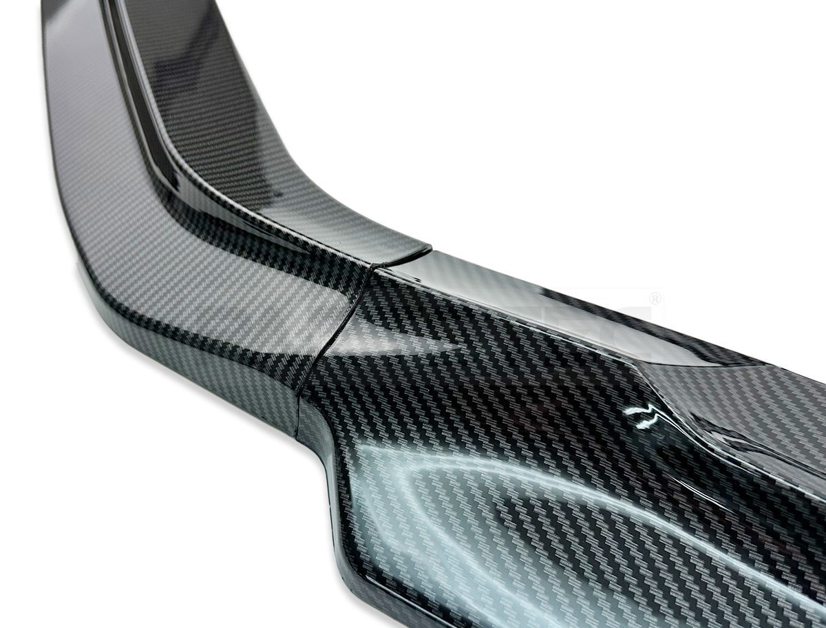 Honda Civic type R FL5 передний спойлер "губа" 3 раздел модель диффузор карбоновый рисунок Canard обвес неоригинальный товар / 156-171 NF*