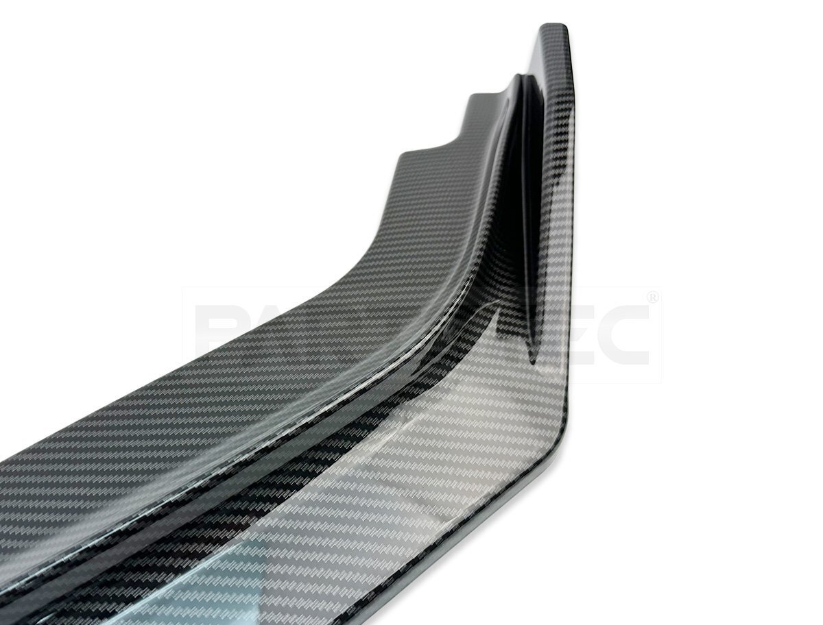 Honda Civic type R FL5 передний спойлер "губа" 3 раздел модель диффузор карбоновый рисунок Canard обвес неоригинальный товар / 156-171 NF*