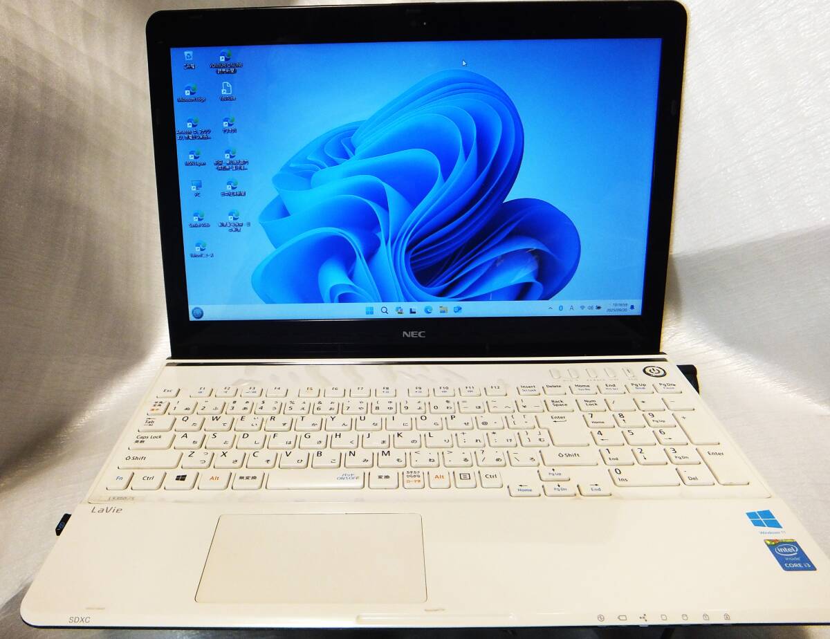 ◇NEC LS350/SSW i-7 4700MQ 2.4GHz 878GB(新品mSSD128GB+内蔵HDD750GB)メモリー8GB Bluetooth無線 WEBカメラ 15.6LED Win11/24H2+Win10◇