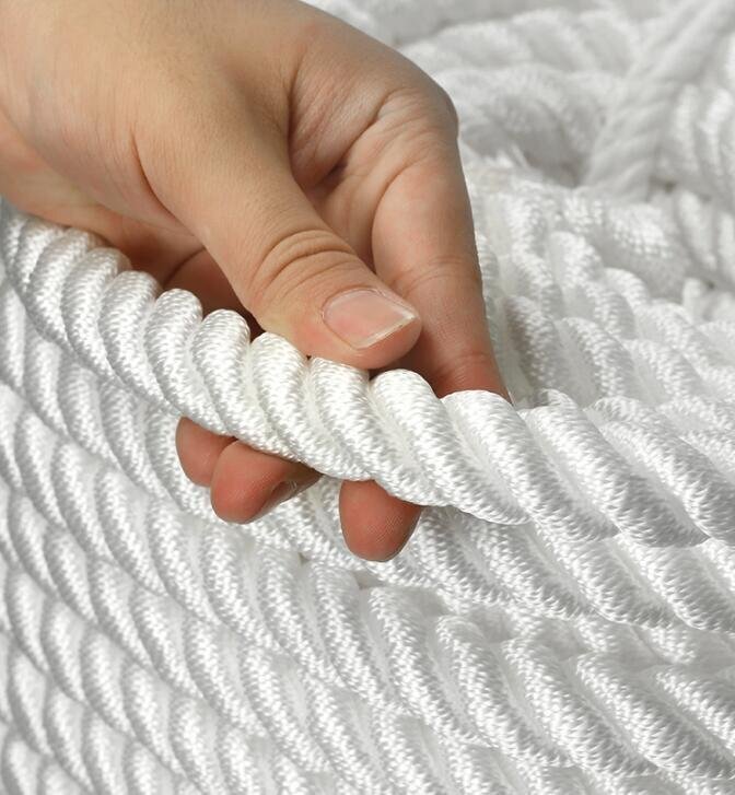 レジャーボートの系船索やアンカーロープ、土木 建筑 工事等、幅広い用途（汎用性）船舶、漁業(yè)、マリン用として最適 14mm*50m