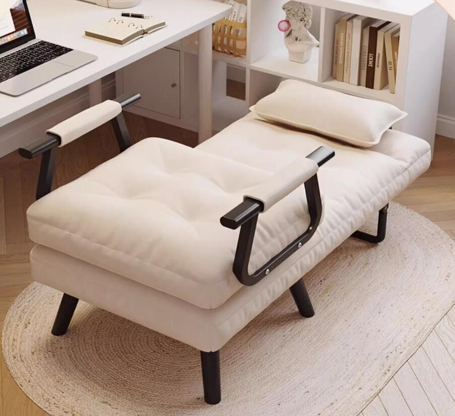 新品 ソファベッド 折りたたみ 3WAY ファブリック生地 カウチソファー 幅55 肘付き 一人掛け 二人掛け カウチ リクライニング 一人暮らし