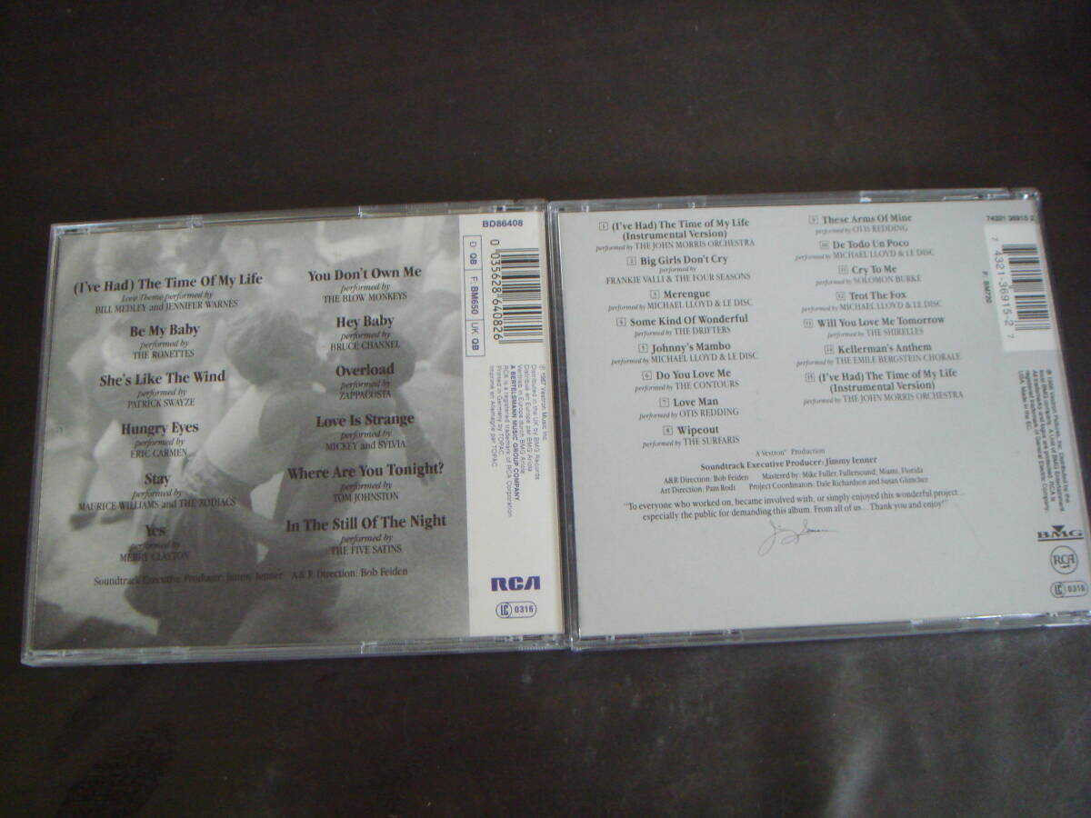 DIRTY　DANCING　MORE　DIRTY　DANCING　輸CD2枚セット_画像2