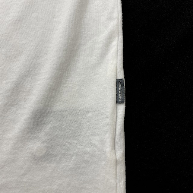 売切り【正規新品】VOLCOM ボルコム◆半袖 ポロシャツ スケート サーフ ストーンロゴ ロゴ刺繍 男女兼用(S)白 250617_画像4