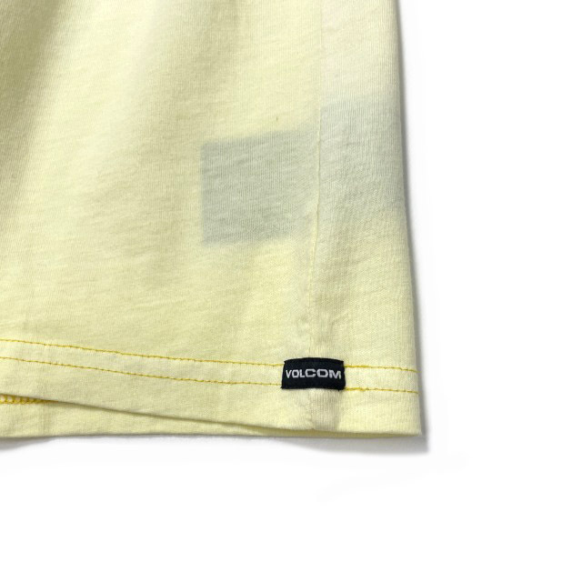 売切り【正規新品】VOLCOM ボルコム◆半袖 Tシャツ スケート サーフ ストーンロゴ 男女兼用(M)ピンク 黄 タイダイ柄 250617_画像4