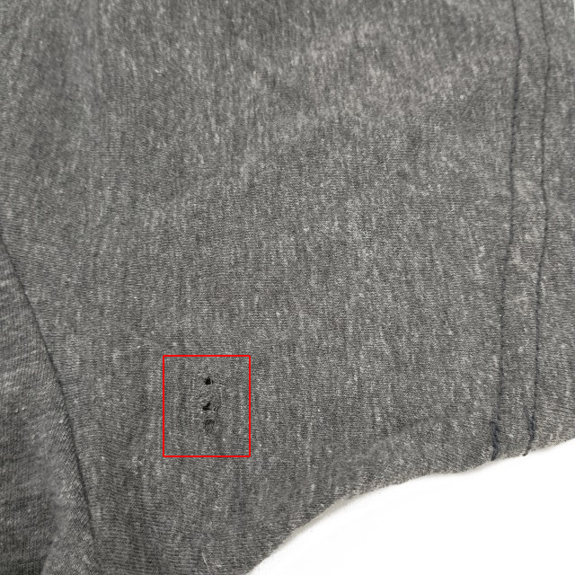 売切り【正規新品】VOLCOM ボルコム◆半袖 Tシャツ スケート サーフ ストーンロゴ バックプリント 男女兼用(L)グレー 250617-B_画像7