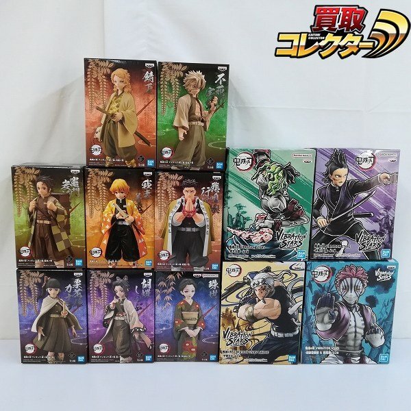 mV566c [大量] 鬼滅の刃 VIBRATION STARS 猗窩座 宇隨天元 絆ノ裝 竈門炭治郎 我妻善逸 栗花落カナヲ 他 | フィギュア J