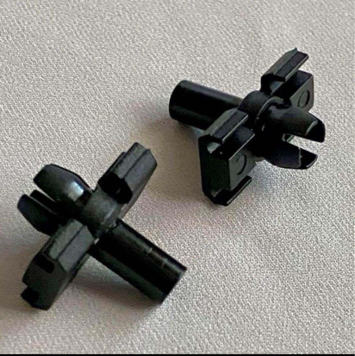 ボルボ240 社外 新品 ロッカーパネルモール・クリップ 6個セット ☆ 送料無料 ☆ VOLVO 240 ドア下モールクリップ_画像6