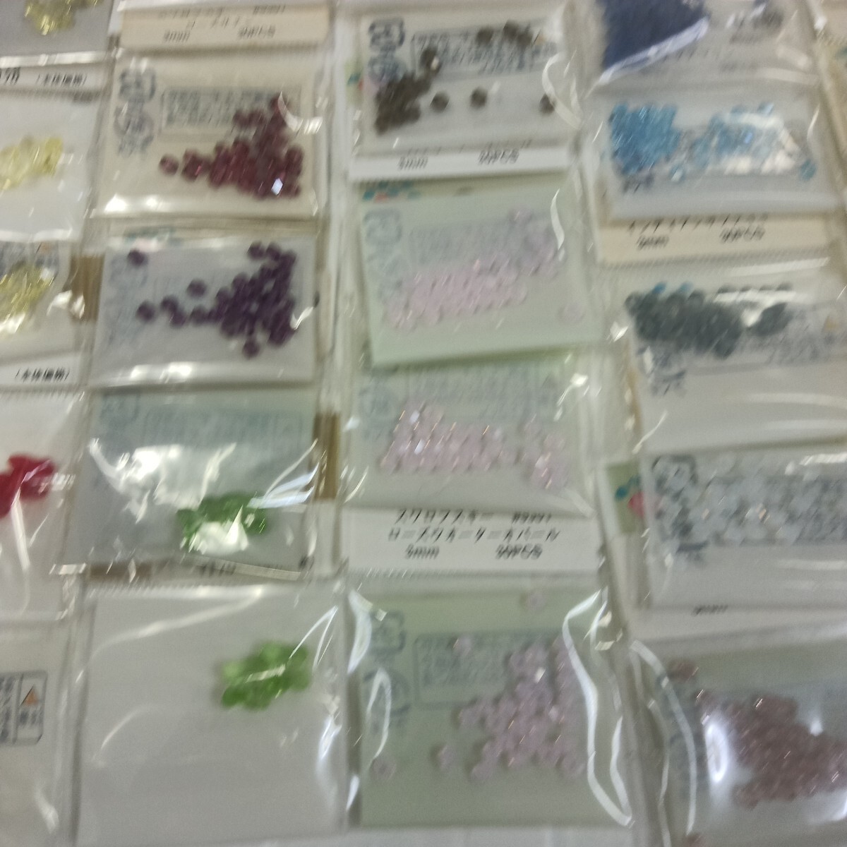 100円? D3 貴和 パーツクラブ ビーズ★スワロフスキー まとめてセット