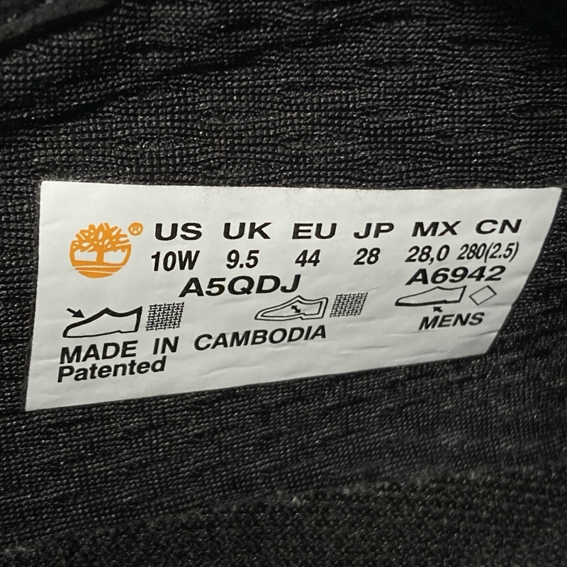 Timberland/ティンバーランド/RIPCORD RIPSTOP J/リップコード リップストップ/A5QDJ/スニーカー/ドローコード/スリッポン/クイックシュー