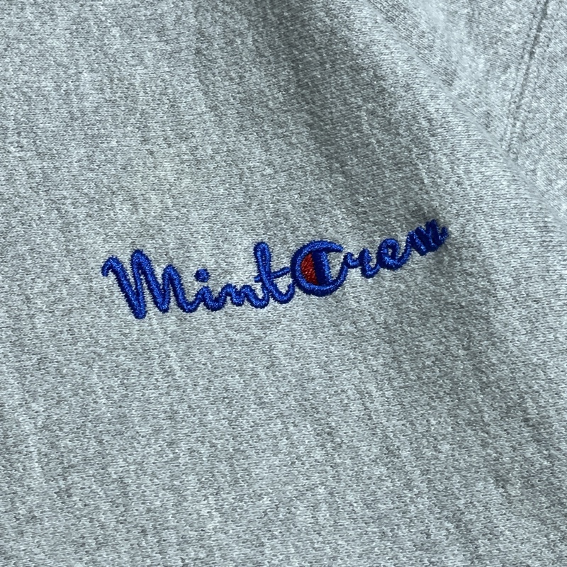 MINTCREW×Champion/ミントクルー×チャンピオン/青単色タグ/REVERSE WEAVE HOODED SWEATSHIRT/リバースウィーブ/プルオーバーパーカー_画像5