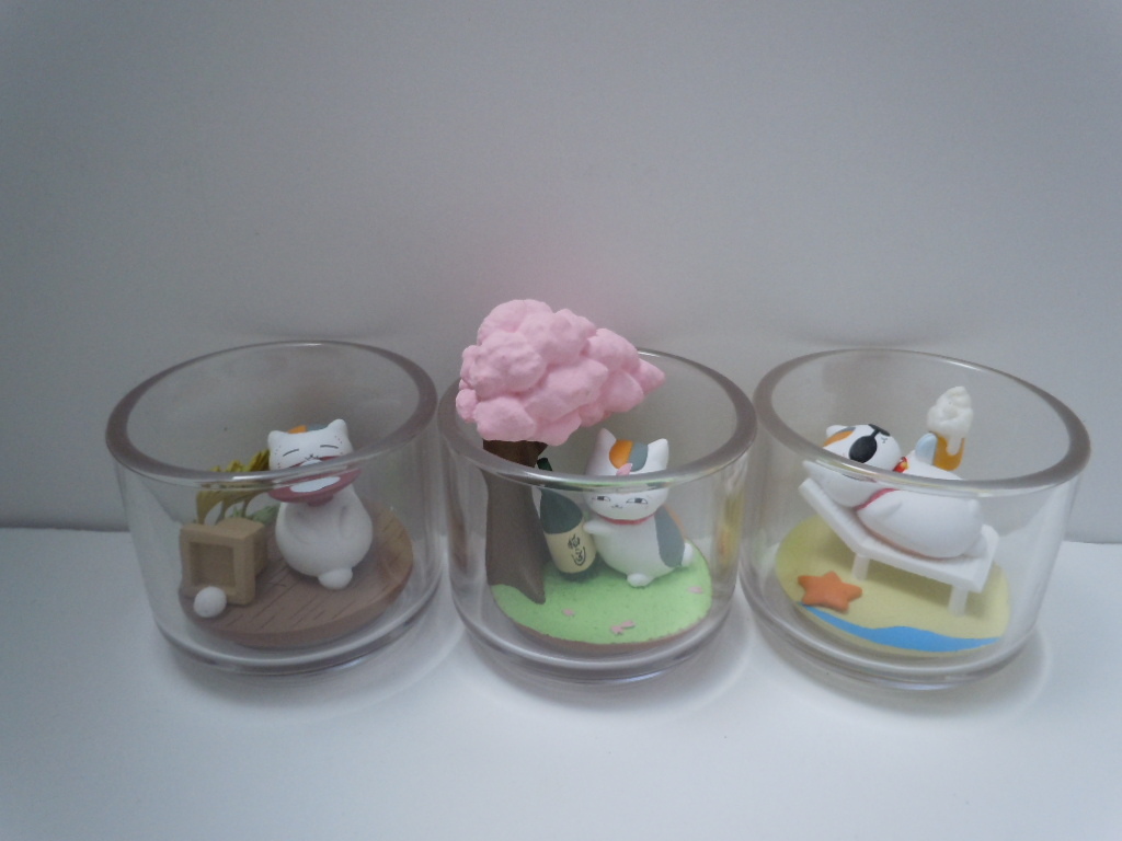 夏目友人帳　ニャンコ先生　四季折々てらりうむ　３種　未開封品