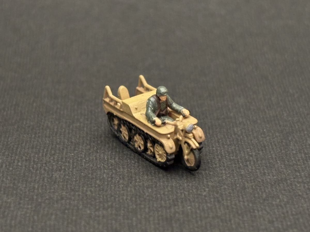 SMV 1/144 Sd.Kfz.2 ケッテンクラート【同梱可】ドイツ国防軍 マイクロアーマー ワールドタンクミュージアム 自作Ver_画像3