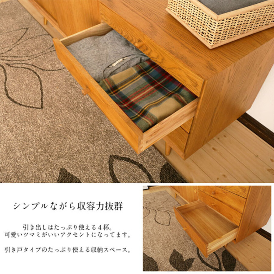  буфет ширина 175cm средний модель дуб living место хранения грудь living панель место хранения Северная Европа из дерева полки Charles бесплатная доставка 