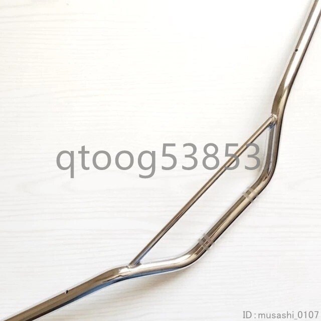 スクランブラー トラッカー オフロードステアリングハンドルバー用 1pcs Retro 22 * 770mm 改造オートバイ ハンドルバー 22MM_画像3