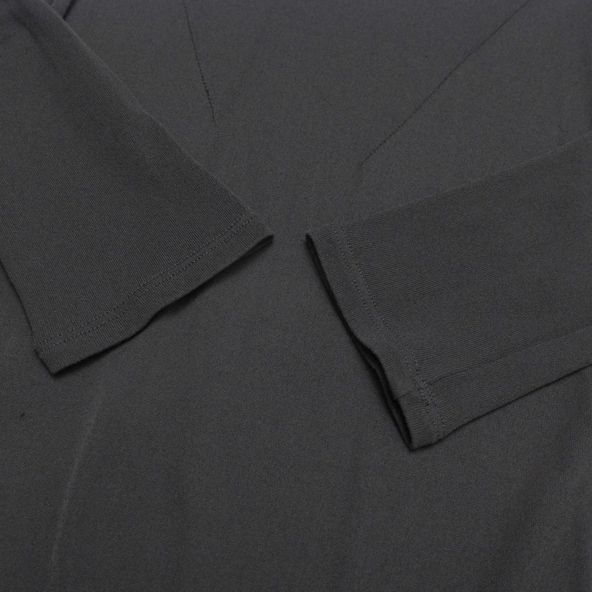 GS2524＝イタリア制*ヴェルサス ヴェルサーチェ/Versus Versace*レースアップ*ハイネック*袖丈調(diào)節(jié)可*ストレッチ*ワンピース*size24/38*黒