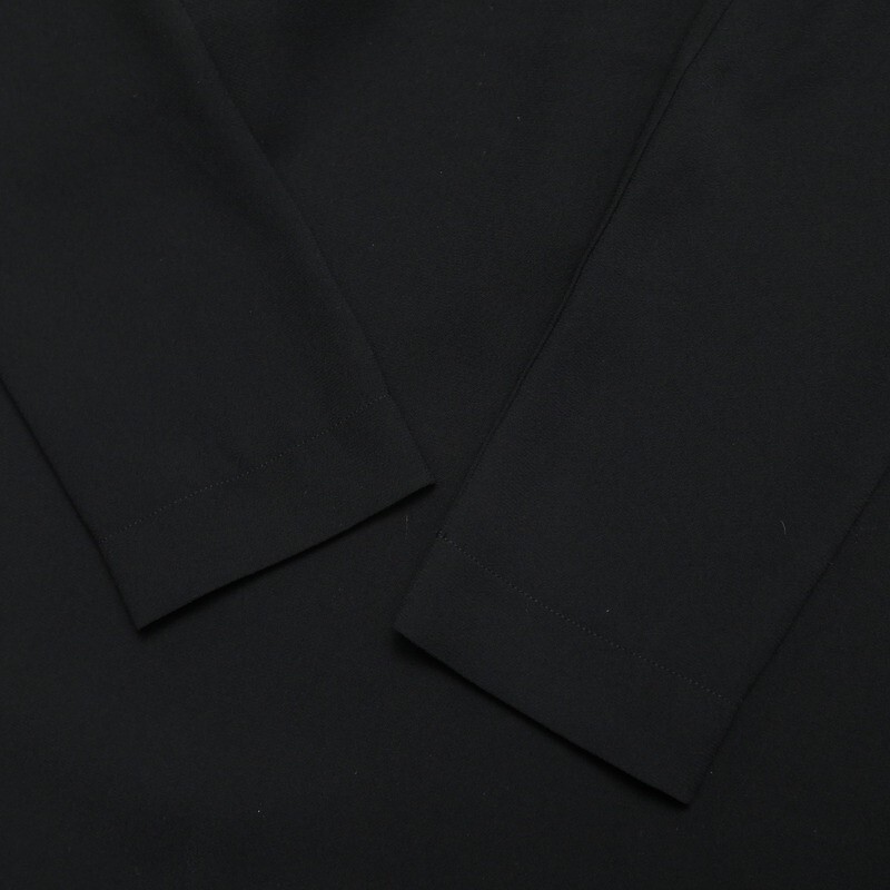 GS2797▼未使用/イタリア制▼ヌメロ ヴェントゥーノ N°21*2023AW リボンタイ ワンピース ハンガー付き サイズ40 ブラック×ホワイト