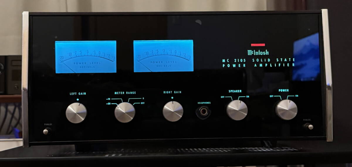McIntosh マッキントッシュ MC2105 (オーナーズマニュアル付)
