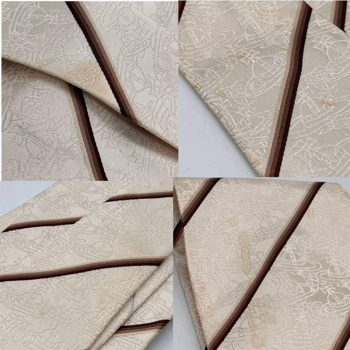 Vivienne Westwood ヴィヴィアンウエストウッド 7點セット ネクタイ オーブ 総柄 チェック ストライプ