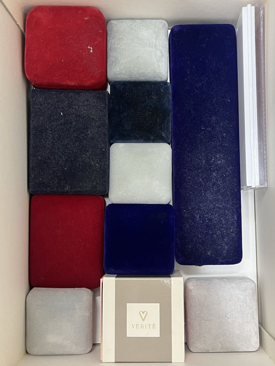 おまとめ 約60點前后 アクセサリーケース ジュエリーボックス 空箱 寶石箱 ネックレス 指輪 