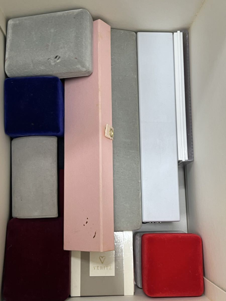 おまとめ 約60點前后 アクセサリーケース ジュエリーボックス 空箱 寶石箱 ネックレス 指輪 