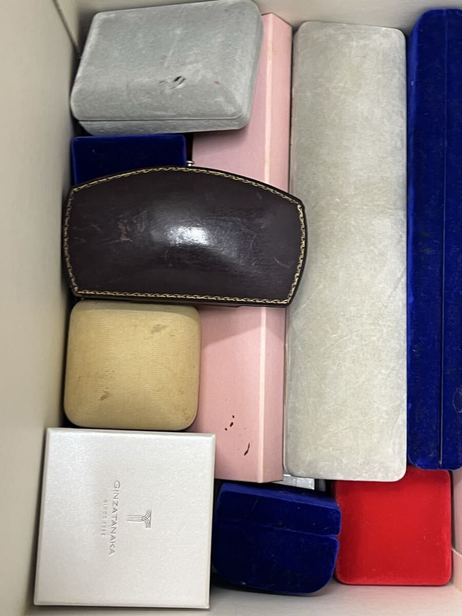 おまとめ 約60點前后 アクセサリーケース ジュエリーボックス 空箱 寶石箱 ネックレス 指輪 