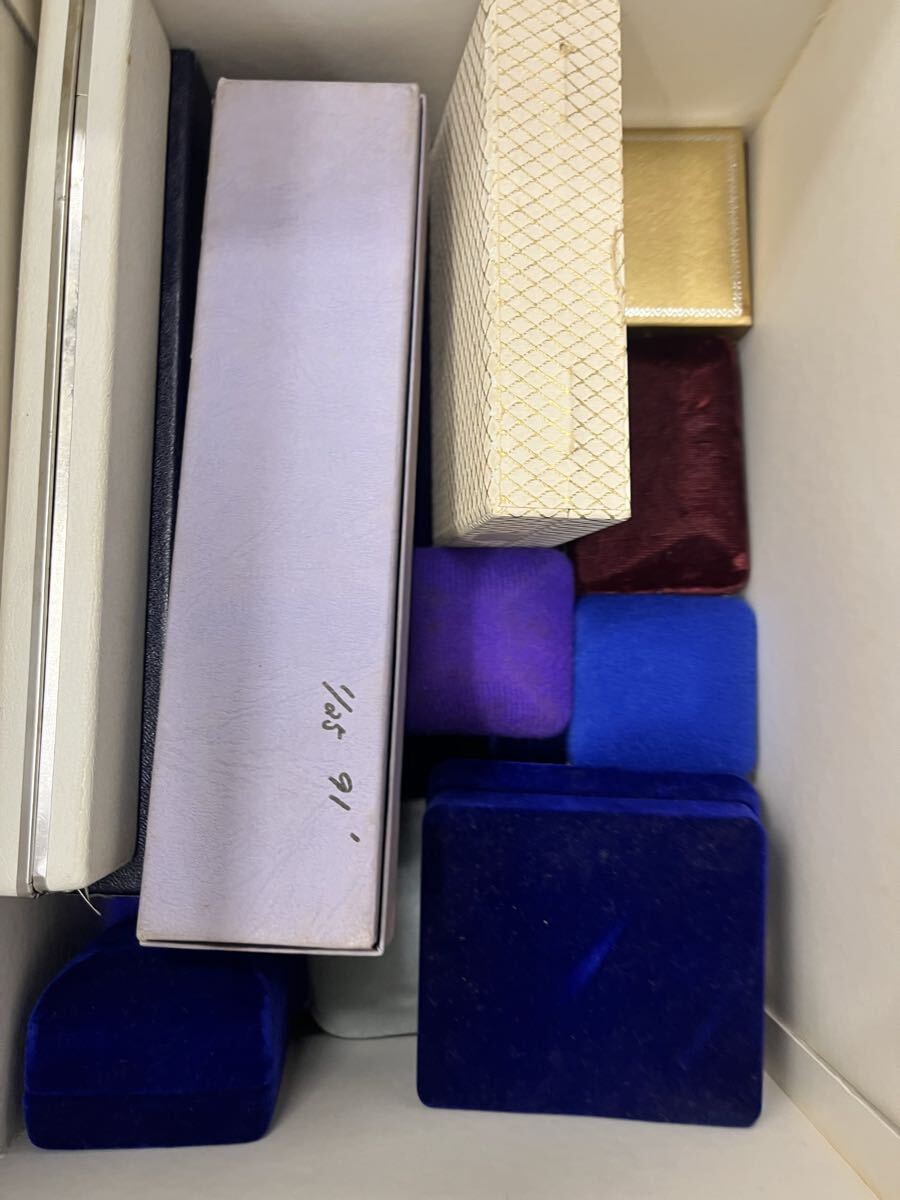 おまとめ 約60點前后 アクセサリーケース ジュエリーボックス 空箱 寶石箱 ネックレス 指輪 