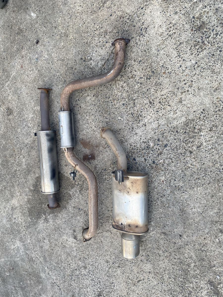 S09 中古良品 アコードワゴン(CM2) 社外マフラー メーカー不明 排気漏れなし 個(gè)人宅営業(yè)所止めのみ