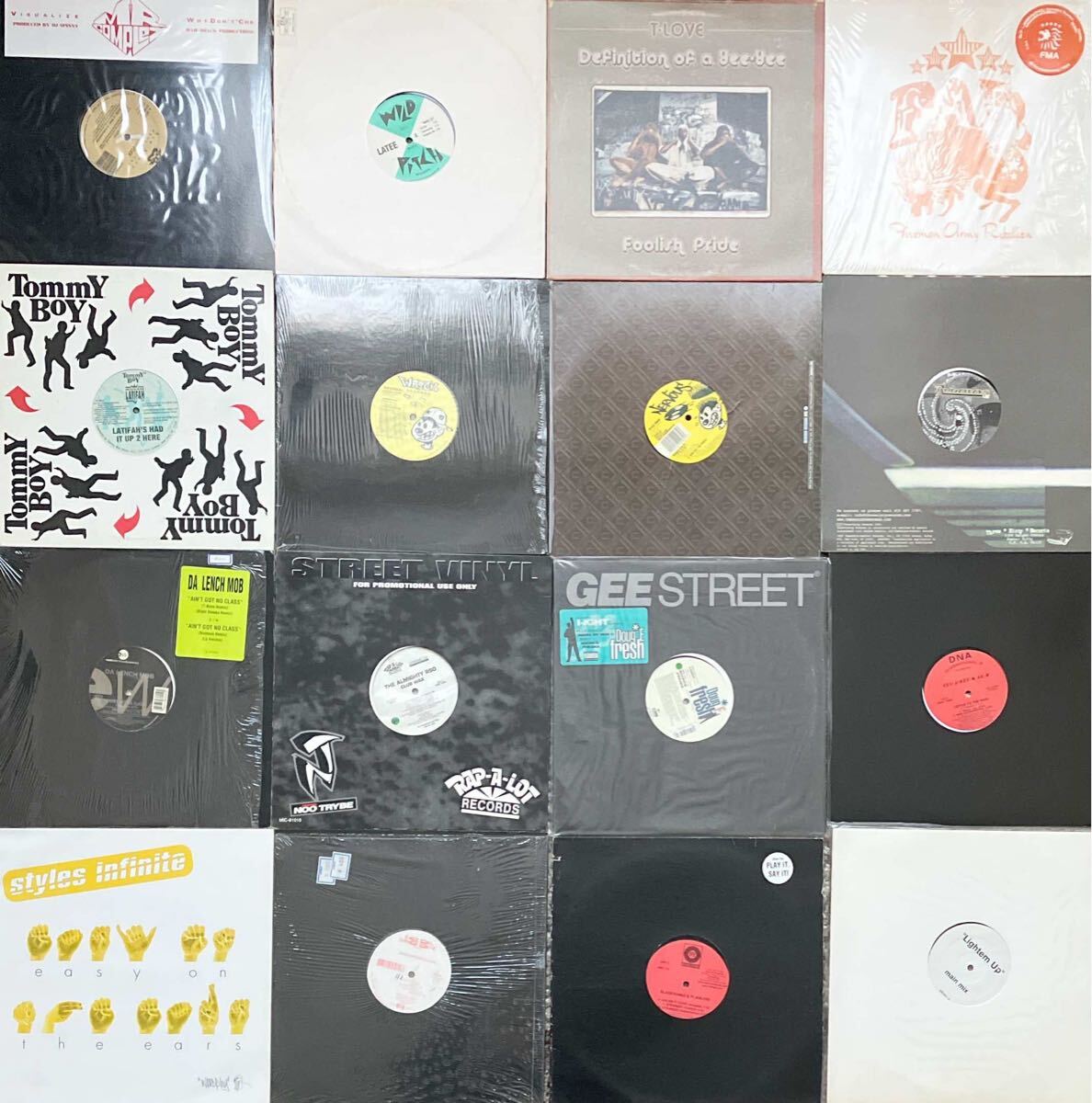 まとめ【90年代　HIPHOP ヒップホップ レコード 60枚　セット　】名盤