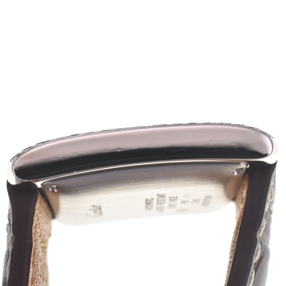 カルティエ CARTIER WE1003S3 タンクフランセーズ LM デイト K18WG/74pダイヤモンド 自動(dòng)巻き メンズ 美品 G#141554