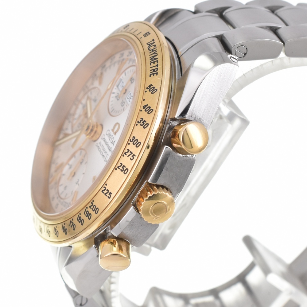 オメガ OMEGA 323.21.40.44.02.001 スピードマスター K18YG ベゼル 自動巻き メンズ 良品 J#142633_画像3