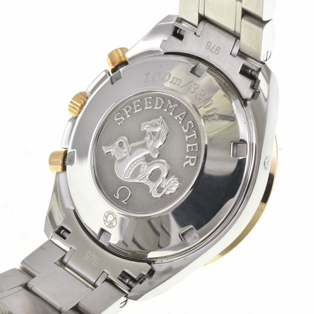 オメガ OMEGA 323.21.40.44.02.001 スピードマスター K18YG ベゼル 自動巻き メンズ 良品 J#142633_画像6