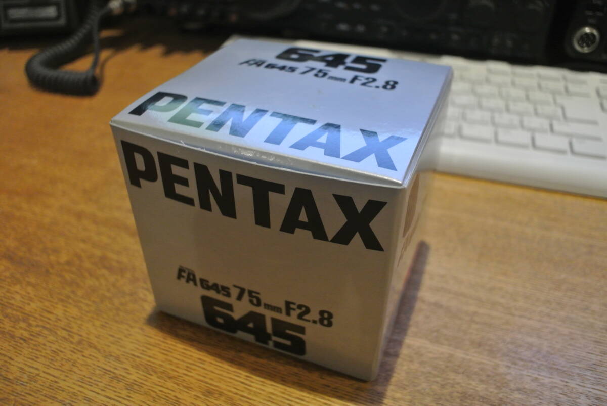 【未使用だと思います。】SMCペンタックス PENTAX FA-645 75mm F2.8 【ジャンク扱いで】