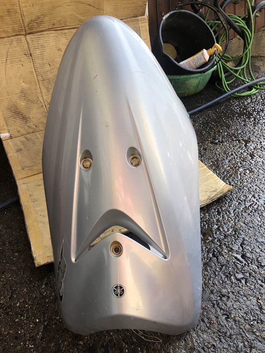 55525■ ヤマハ ジョグC SA16J (650番台〜) 純正 アッパー フロント カウル カバー 外装_画像3