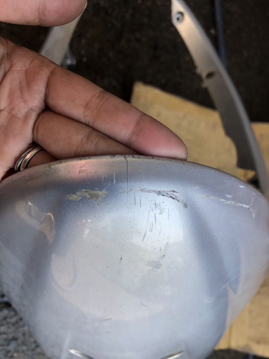 55525■ ヤマハ ジョグC SA16J (650番台〜) 純正 アッパー フロント カウル カバー 外装_画像5