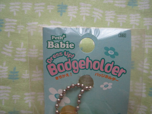 E9　未使用チェーンストラップ　『Petit Babie（プチ・バビエ） Dress UP！（ドレス・アップ Badgeholder（バッジホルダー）』　その43_画像2