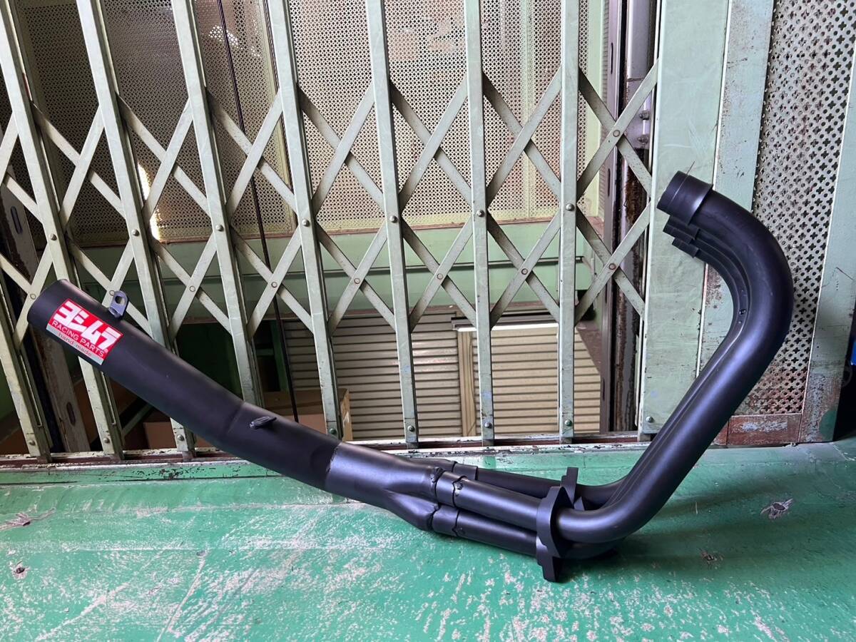 Ｚ４００ＦＸ　ショート管　黒７０Π　ロゴ無/社外 マフラー 手曲げ BEET Z550FXゼファーΧモリワキZ400GPヨシムラGPZ400F Z400J E1 E2 E3 _画像1