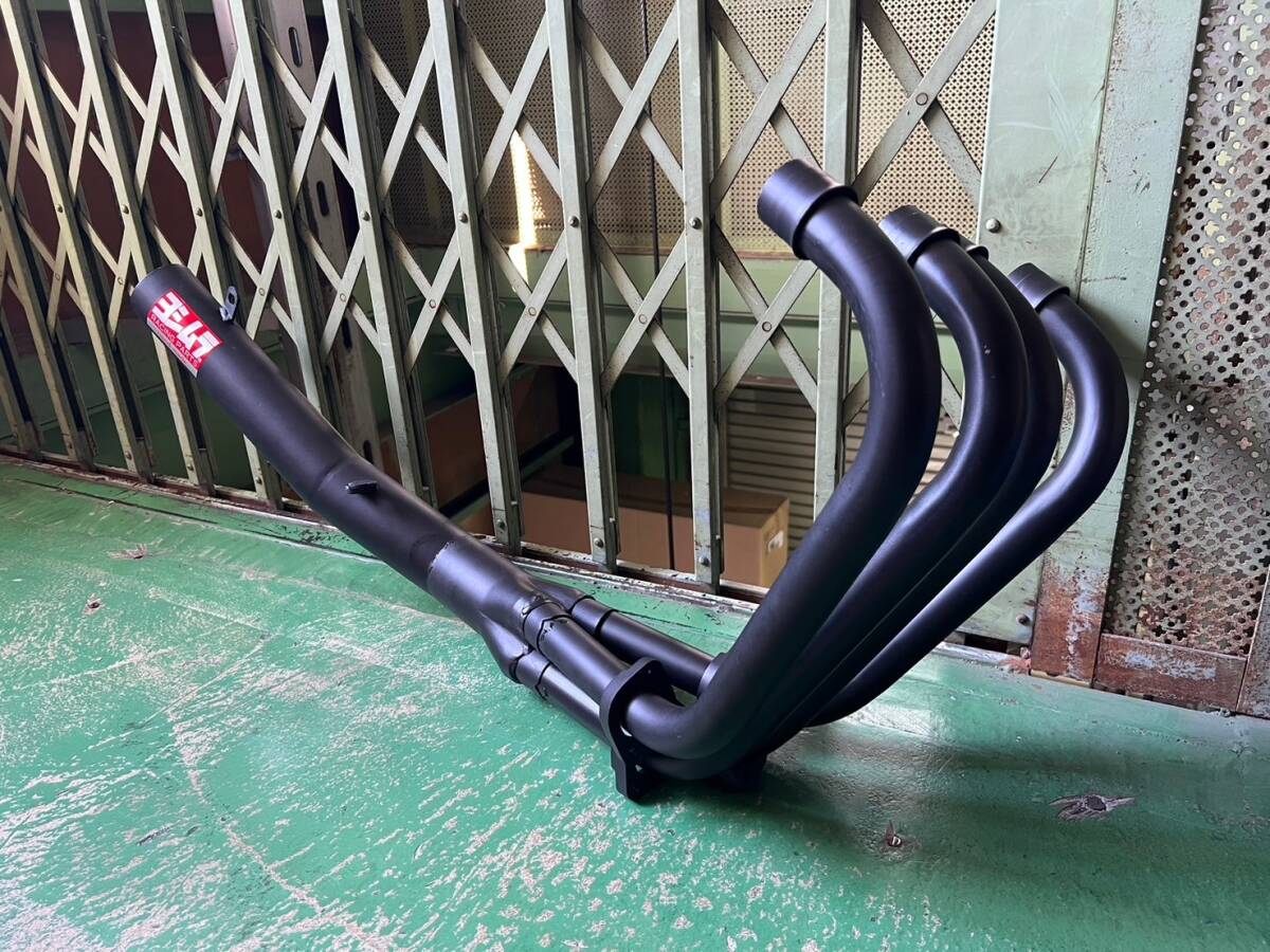 Ｚ４００ＦＸ　ショート管　黒７０Π　ロゴ無/社外 マフラー 手曲げ BEET Z550FXゼファーΧモリワキZ400GPヨシムラGPZ400F Z400J E1 E2 E3 _画像6