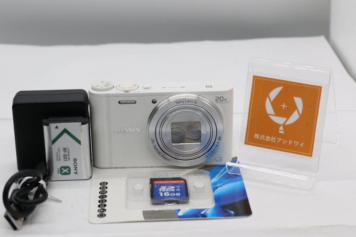 デジカメ【並品/動作品】SONY ソニー CYBER-SHOT DSC-WX350 「即撮影OK」(SDカード、バッテリー、USB充電器付)同梱歓迎 #8296_画像1